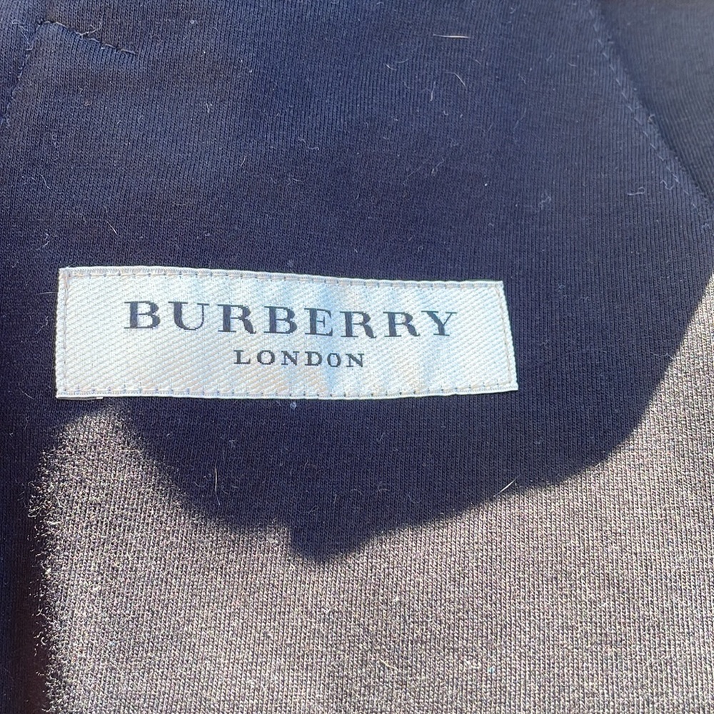 Burberry Dark Brown Leather Jacket - Picture 10 of 11